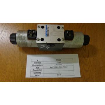 Rexroth China Japan Hydraulic Solenoid Valve 4WE10031/CH24N924 PT029