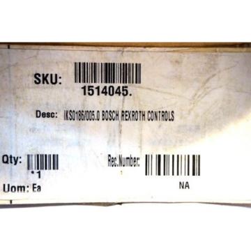 NEW Italy Mexico BOSCH REXROTH IKS0186 / 005.0 I/O CABLE R911610150/005.0 IKS01860050