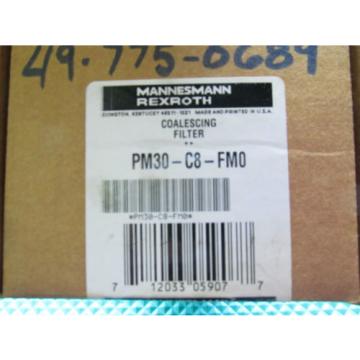 New USA France in Box! Rexroth PM30-C8-FMO. Free Shipping!