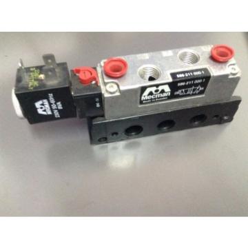 BOSCH Dutch India REXROTH MECMAN 586-211-000-1, Pneumatic solenoid Valve 230V50Hz 5/2 1/4 in