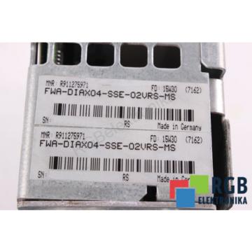 HDD02.2-W040N-HD32-01-FW China Russia FWA-DIAX04-SSE-02VRS-MS REXROTH ID27384