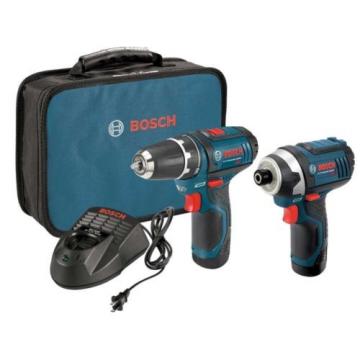 12 Volt PS31/PS41 Lithium-Ion Combo Kit Bosch Tools CLPK22-120 New