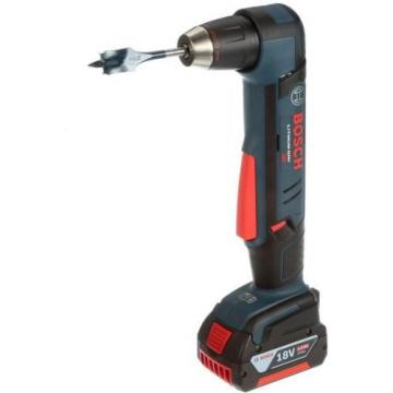 Cordless Right Angle Drill Variable Speed Keyless Chuck 18 Volt Lithium-Ion Kit