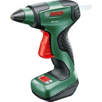 Bosch PKP 3.6 LI Cordless Lithium-Ion Glue Gun with 3.6 V Battery, 1.5 Ah