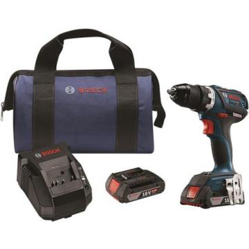 Bosch Li-Ion Drill/Driver Cordless Power Tool Kit 1/2in 18V Keyless DDS183-02