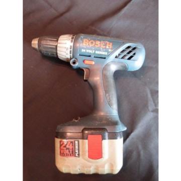 Bosch 3960K 24V Cordless 1/2&#034; Drill + 24V Battery BAT030 + BC004 60 Min. Charger