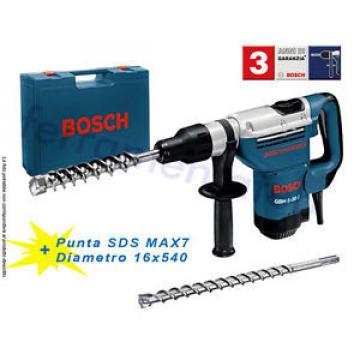 MARTELLO DEMOLITORE COMPRESS PERFORATORE ROTATIVO GBH 5-38D BOSCH+PUNTA SDS MAX