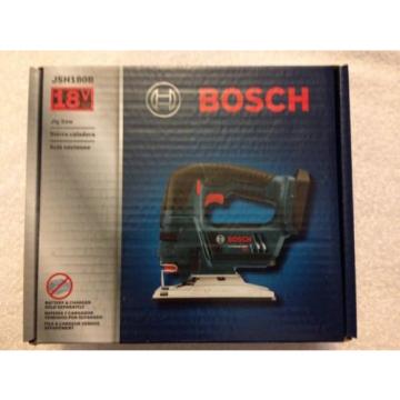 New Bosch JSH180B 18V 18 Volt Jig Saw With 3 Blades New in Box NIB Bare Tool