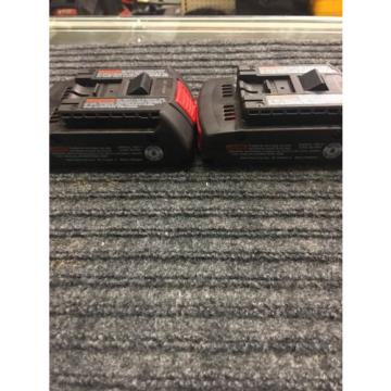 X2 Bosch 18v Batteries BAT612 42514-1