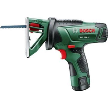 Bosch PST 10.8 LI Cordless Lithium-Ion Jigsaw Featuring Syneon Chip (1 X 10.8 V