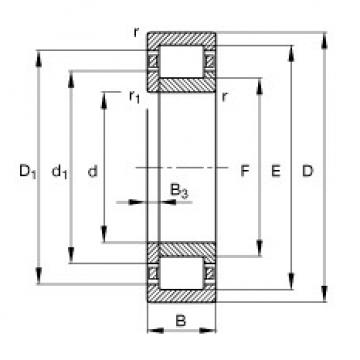 Rodamiento NUP2236-E-M1 FAG