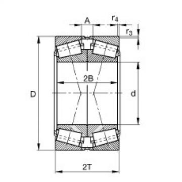 Rodamiento 32956-N11CA-A620-670 FAG