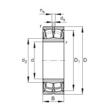 Rodamientos WS22210-E1-2RSR FAG