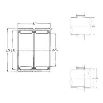 Rodamiento RNAO-20×32×24ZW NTN