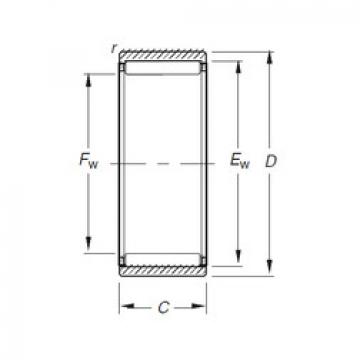 Rodamiento RNAO14X22X20 Timken