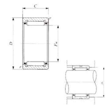 Rodamiento TAF 162416/SG IKO