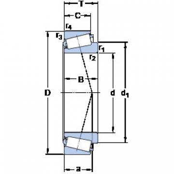 Rodamiento 32956/C02 SKF