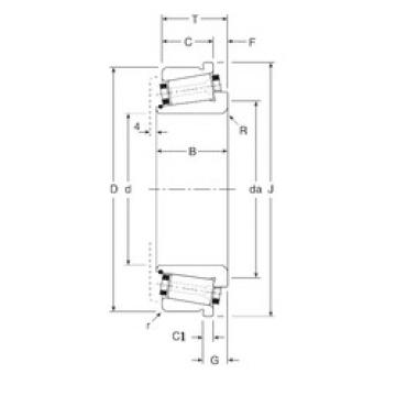 Rodamiento 85050/85090C Gamet