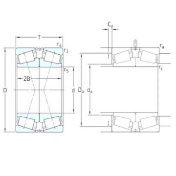 Rodamiento 32960/DF SKF