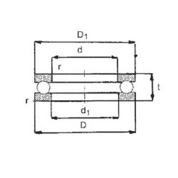 Rodamiento 51106 FBJ