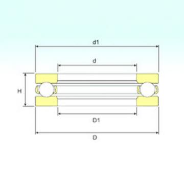 Rodamiento 51109 ISB