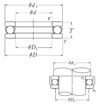 Rodamiento 51105 NSK