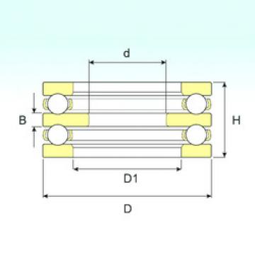 Rodamiento 52205 ISB