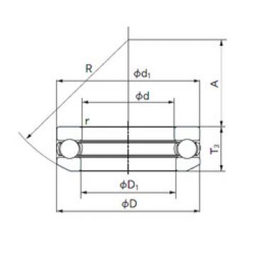 Rodamiento 53408 NACHI