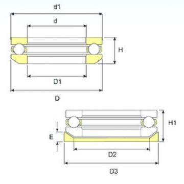 Rodamiento 53204 U 204 ISB