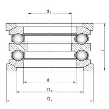 Rodamiento 54216U+U216 CX