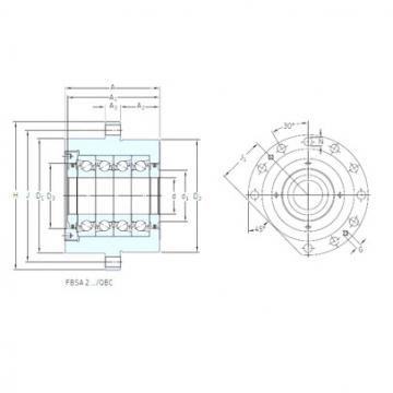 Rodamiento BSQU 220 TDT SNFA