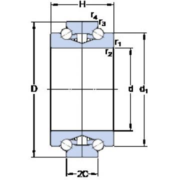 Rodamiento BTW 65 CTN9/SP SKF