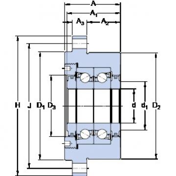 Rodamiento FBSA 209/DB SKF