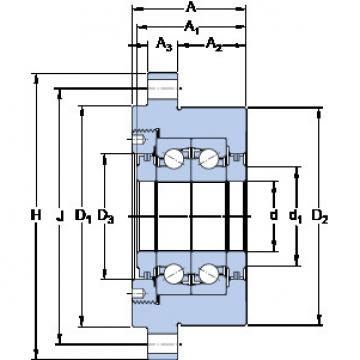 Rodamiento FBSA 210/DF SKF