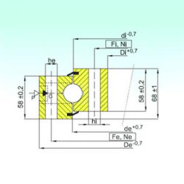 Rodamiento NB1.25.1314.400-1PPN ISB