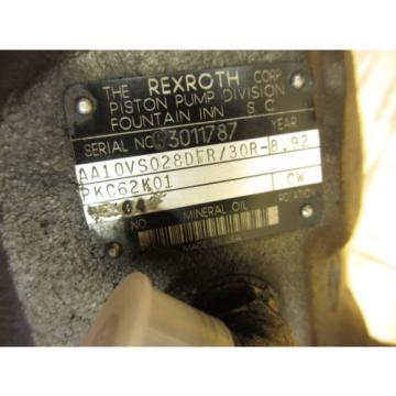 Rexroth Korea Singapore AA10VS028DFR/30R-PKC62K01 Hydraulic Pump S16S4AH16R 06001 Charge Pump