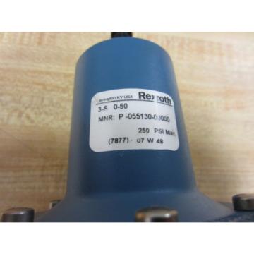 Rexroth Singapore Mexico P-055130-00000 Regulator P-55130 - New No Box