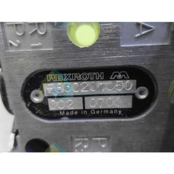 REXROTH Singapore Germany 5630201050 VALVE *NEW NO BOX*