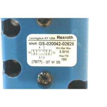 REXROTH Korea Mexico GS-020042-02626 HYDRAULIC VALVE GS02004202626