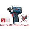 4 ONLY Bosch GDR 10,8-Li  BARE TOOL  IMPACT DRIVER 06019A6901 3165140547956 &#039;