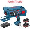 Bosch Combi Drill GSB 18V-LI2W 2 x2.0Ah Li-ion Wireless Charging 060186717N #1 small image