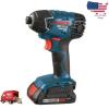 Bosch 18 Volt Lithium-Ion Cordless Electric 1/4 in. Variable Speed Impact Driver