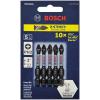 BOSCH Impact Tough Power - 5 Piece Phillips Screwdriver Bit Set - 50mm PH2 #1 small image