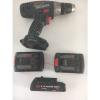 Bosch 36618 18V Li-Ion 1/2&#034;  Cordless Drill w/3 Batteries BAT609. Tested!!!!