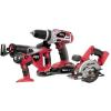 Skil 2898LI-20 Lithium Ion 18 Volt 4 Piece Cordless Power Tools Combo Kit Set #1 small image