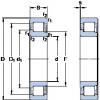 Rodamiento NJ 2248 MA SKF