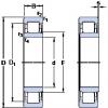 Rodamiento NU 1009 ECP SKF