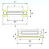 Rodamiento 53210 U 210 ISB