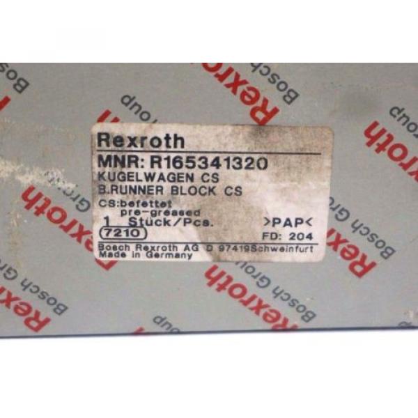 NEW France USA REXROTH R165341320 RUNNER BLOCK #2 image