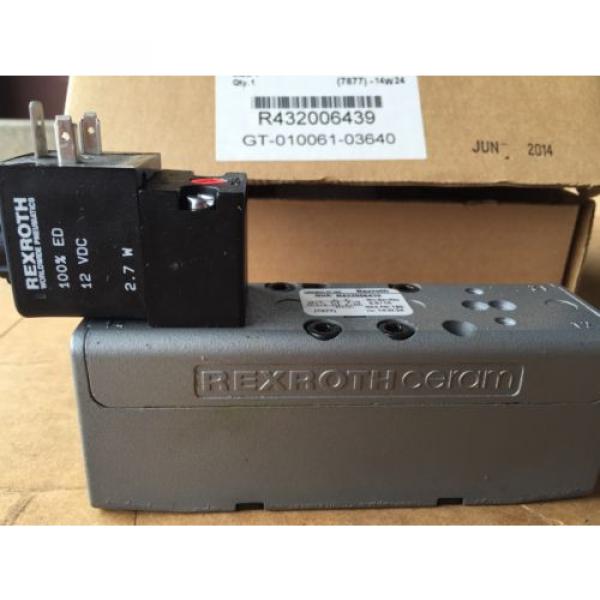 Rexroth Mexico USA Ceram Valve Size 1 GT-10061-3640 #2 image